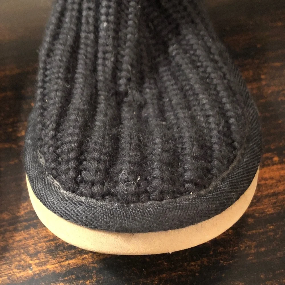 UGG Black Knit Boots 6 *Read description* - Picture 8 of 9